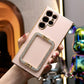 3D Crystal Square Holder Plating Phone Case For Samsung S25 S24 S23 S22 S21 Note20