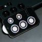 Diamond 9H Tempered Glass Camera Lens Protector Alloy Ring Cover for Samsung Galaxy S25 Ultra S24 Ultra