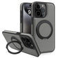 Luxury Full Leather Phone Case For iPhone 16ProMax 16 15 14 13 12 11 Magnetic Rotate Metal Holder Stand Back Cover
