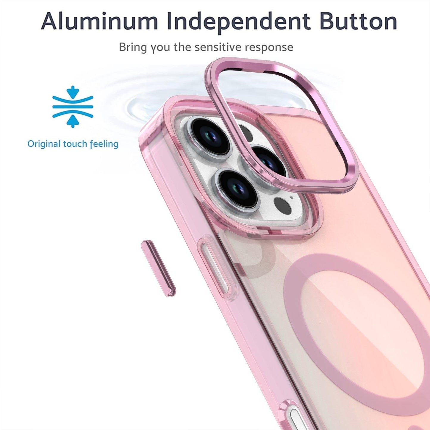Slim Laser Gradient Chameleon Strong Magnetic For Magsafe Wireless Charging Phone Case For iPhone 16 15 14 13 12 11 Pro Max Plus Metal Frame TPU Acrylic Shockproof Hard Full Cover