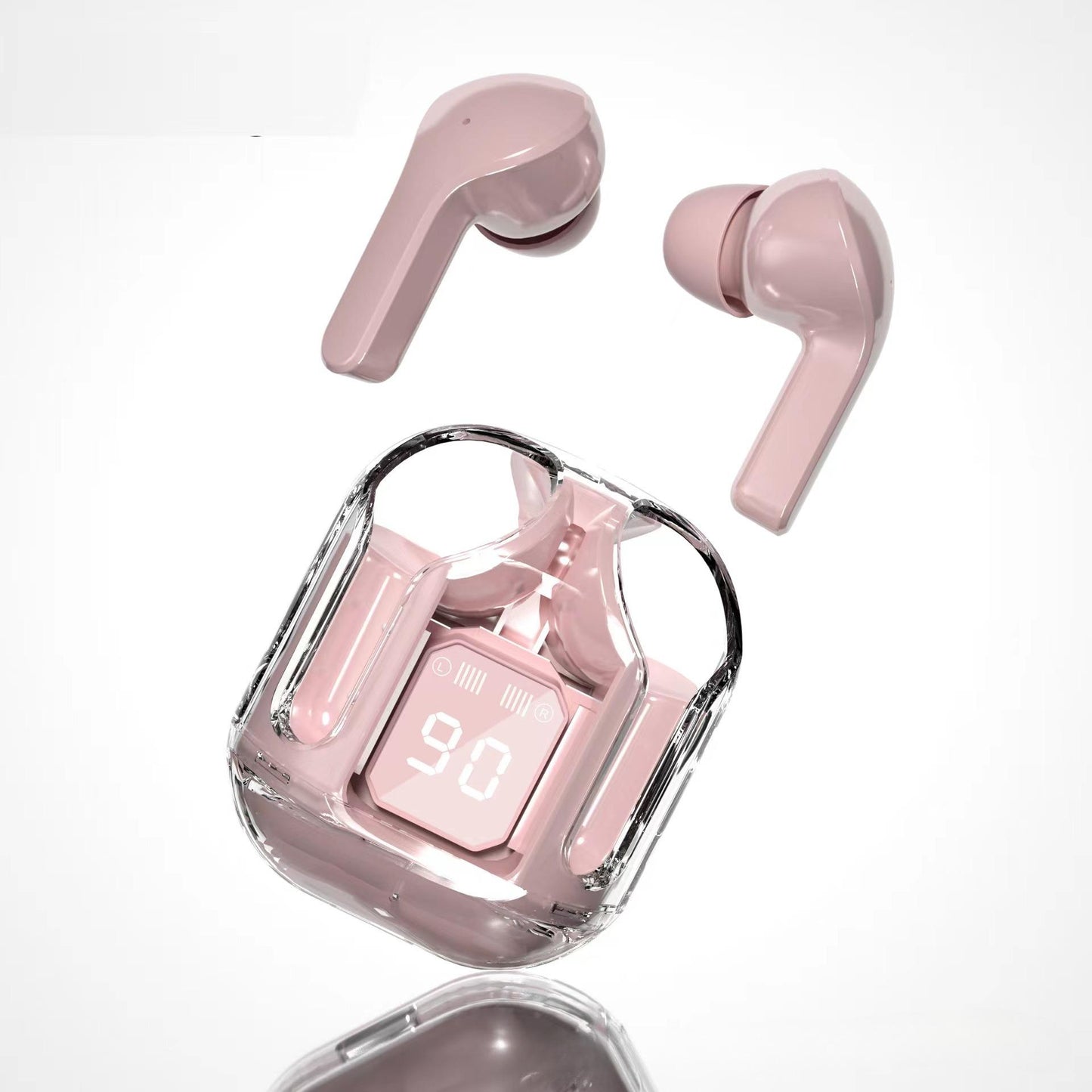 Multiple Colors TWS True Wireless Gaming Earphones ENC Noise Reduction, LED Digital Power Display, In-Ear Comfort, Touch Control, Long Battery Life