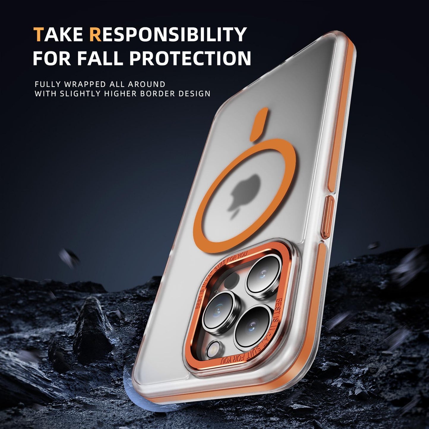 Matte Transparent Anti-Dust Anti-Fall Bumper Shockproof Strong Magnetic Phone Case for iPhone 16ProMax 16 15 14 13 12 11 XR Bumper Hard Cover