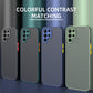 Armor Matte Phone Case For Samsung S25 S24 Ultra Plus S24 FE Shockproof Bumper Hard Case