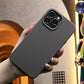 For iPhone 16 15 14 Pro Max Phone Case, Liquid Silicone Luxury Anti-Fingerprint Shockproof Hard Full Cover