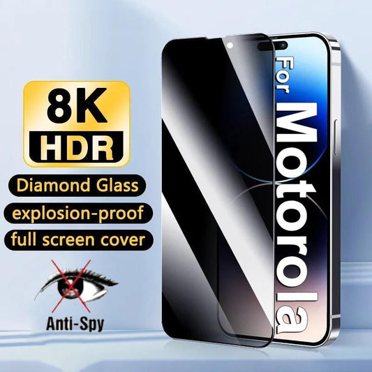 Full Cover Privacy Screen Protectors Anti-spy Tempered Glass For Motorola MOTO G55 G54 G53 G84 G64 G35 G45