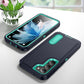 Anti-Dust Kickstand Fall Heavy Duty Protection Shockproof Phone Case for Samsung S25Ultra S24 S23FE S23 S22 A14 A15 A16 A54 A53 Hard Full Cover