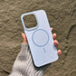 Glitter Thin Ring Magnetic PC Slim Phone Case For iPhone 16ProMax 15 14 13 12 11 Shockproof Hard Full Cover