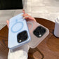 Matte PC Ultra Thin Transparent Magnetic Frozen Fog Phone Case For iPhone 16ProMax 15 14 13 12 Not Yellowing Clear Hard Full Cover