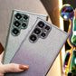 Glitter Transparent Gradient Plating Basic Phone Case For iPhone 16 15 14 13 12 11 XR XSMax X/XS Soft TPU Back Cover