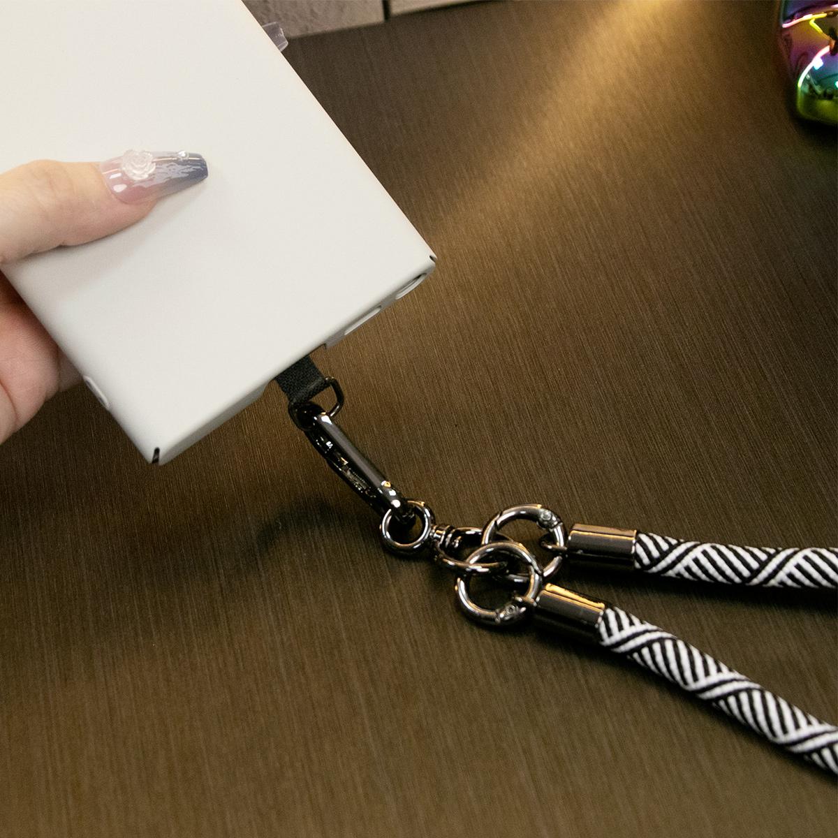 Ultra Thin Sandstone Matte Case with Multifunctional Climbing Rope For Samsung S25 S24 S23 S22 S21 Note20 Full Protective Hard Back Cover