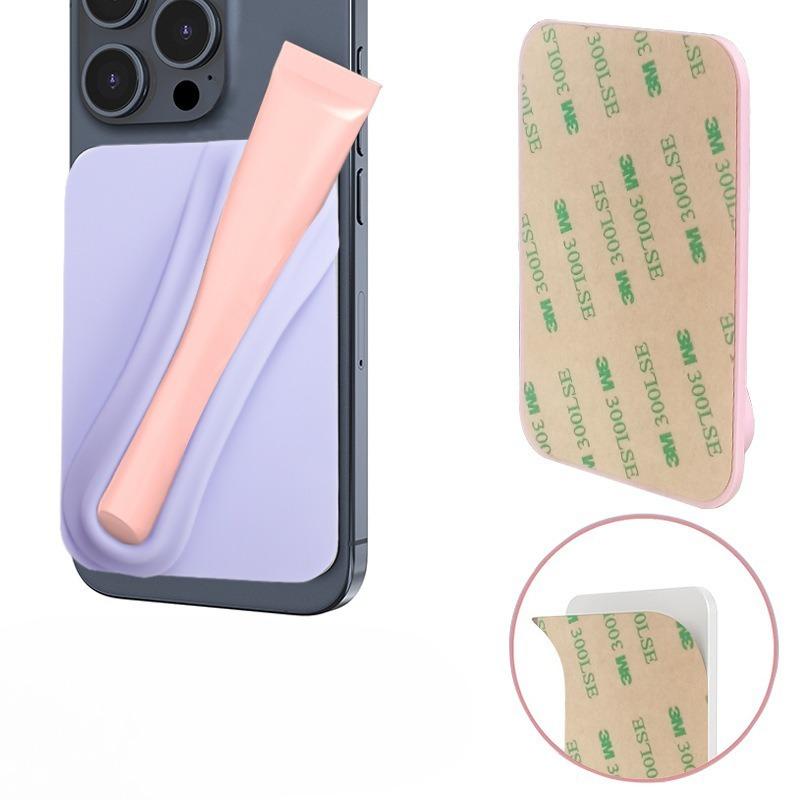 Adhesive Easy to Carry Lipstick Holder Case For iPhone 16 15 14 13 12 11 For Samsung S25 S24 S23 Ultra Phone Accessories