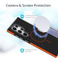 For Samsung S25Ultra S25 S24 S23FE A15 A14 A25 A24 A34 A35 A54 A55 Strong Magnetic Phone Case, Metal Camera Protection, Elegant Matte Case Shockproof Bumper Hard Full Cover