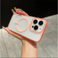 Colorful Matte Clear Macaron C Pattern Magnetic Phone Case For iPhone 16ProMax 16 15 14 13 12 11 Pro Max Plus Transparent [Not Yellowing] [Skin Feel] Shockproof Hard Full Cover