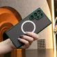 Luxury Matte Clear Support Magnetic Acrylic Hard Anti-Fall Phone Case For iPhone 16 15 14 13 12 11 XR XSMax X/XS