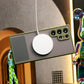 Luxury Matte Clear Support Magnetic With Woven Wristband For Samsung S25 S24 S23 S22 S21 Note20 A16 A15 A25 A35 A55