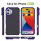 Two-Tone Matte Transparent Anti-Dust Four Corner Anti-Fall Bumper Shockproof Strong Magnetic Phone Case With Metal Camera Kickstand for iPhone 16ProMax 16 15 14 13 12 11 XR Hard Cover