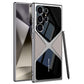 For Samsung S25Ultra S24Ultra S23Ultra Case, Leather Electroplate Cool Slim, Luxury Elegant Phone Case Camera Protection Shockproof Cover