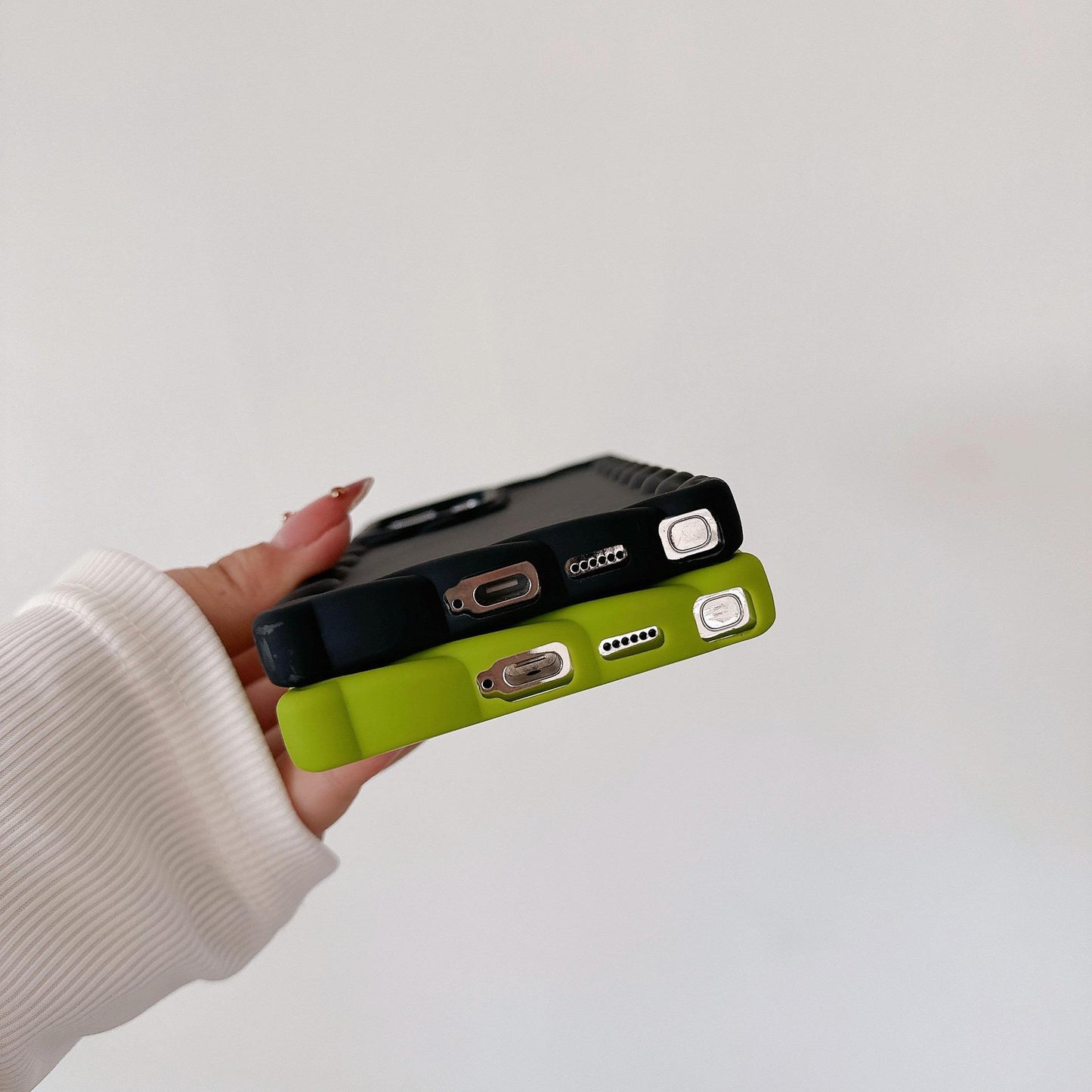 Fried Dough Twist TPU Matte Shockproof Phone Case For Samsung S25Ultra S24 A54 A55 A35 A25 A24 A14 A15 Airbag Anti-Drop Soft Full Cover