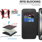 Magnetic Suction Flip Leather Case For iPhone 16 15 14 13 for Magsafe Case High Leather Equipped With Lens Film Case
