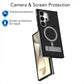 For Samsung S25Ultra S25+ S25 S24 S23 Phone Case With Line Bracket, Metal Camera Protection, Elegant Kickstand Matte Strong Magnetic Case Camera Shockproof Bumper Hard Cover