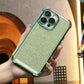Glitter Clear Four Corners Anti Fall Transparent Plating Phone Case For iPhone 16 15 14 13 12 11 XR XSMax X/XS Built-in Camera Protector Hard Full Cover