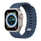 Ocean strap For Apple Watch Ultra Band 49mm 8 7 45mm 41mm Silicone Bracelet Wristband iWatch 6 5 4 3 SE 44mm 40mm 42mm 38mm band