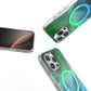 Glacier Texture Magsafe Wireless Charging Case For Samsung S25 S24 S23 S22 Ultra Plus FE Gradient Magnetic Back Cover