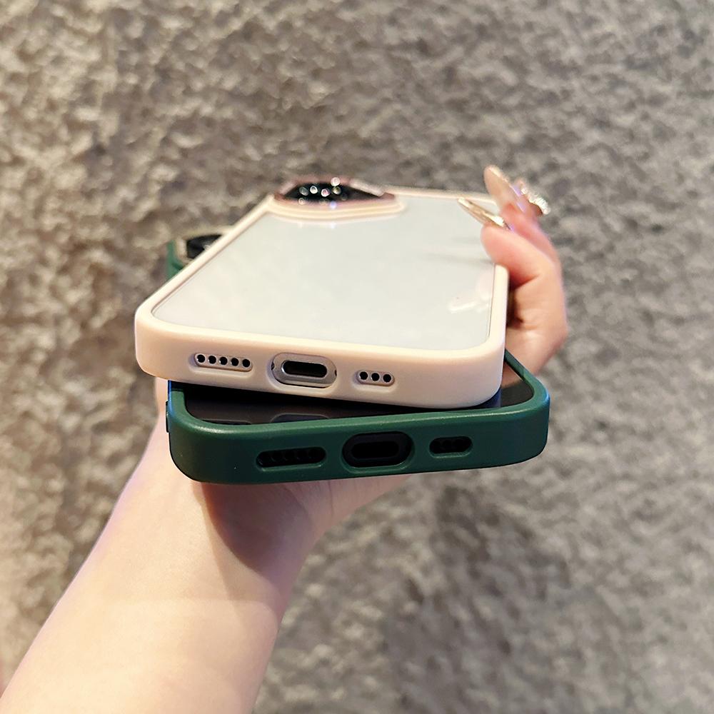 Crystal High Definition Clear Phone Case For iPhone 16ProMax 16 15 14 13 12 11 Pro Max Plus Transparent HD Metal Len Protection Hardware Hard Full Cover