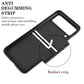 Luxury Silk Scarf Chian Leather Case For Samsung Galaxy Z Flip 6 Flip 5 Flip 4 Flip3 5G Luxury Crossbody Strap Smart Phone Cover