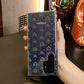 For Samsung S25Ultra S25 S24FE S24Ultra S23 S22 A55 A35 A25 A15 Plus Ultra Phone Case, Clear Laser Love Heart, Glitter Shockproof Hard Full Cover