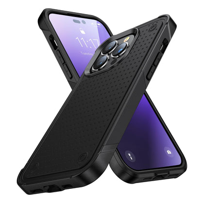 Anti-Dust Fall Heavy Duty Protection Shockproof Phone Case for iPhone 16ProMax 16 15 14 13 12 11 Hard Full Cover