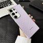 For Samsung S25Ultra S25+ S25 S24Ultra S24+ S24 Phone Case, Premium Printing Matte Plating Cooling PC Frameless Leather Ultra Slim, Camera Protection Cover Hard Cover