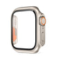 PC Firm Cover for Apple Watch Case 45mm 41mm 44mm 40mm 42mm 38mm Glass Appearance Upgrade ultra iWatch Series 9 8 7 SE SE2 6 5 4