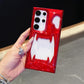 For Samsung S25Ultra S25+ S25 S24Ultra S24+ S24, Fancy Shape Cool Skull Matte Plating Hollow Heat Dissipation Case Cooling Soft Back Cover