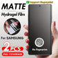 [Support Fingerprint] 2 Pieces Matte Soft Hydrogel Film Screen Protector For Samsung S25 Ultra S25 S24 Plus S24FE S24Ultra  (Not Tempered Glass)