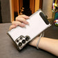 Electroplated Four Corners Anti-fall Transparent Hard PC Phone Case With Rhinestone Wristband For Samsung A55 A54 A53 A35 A34 A25 A15 , Full Cover with Camera Protector
