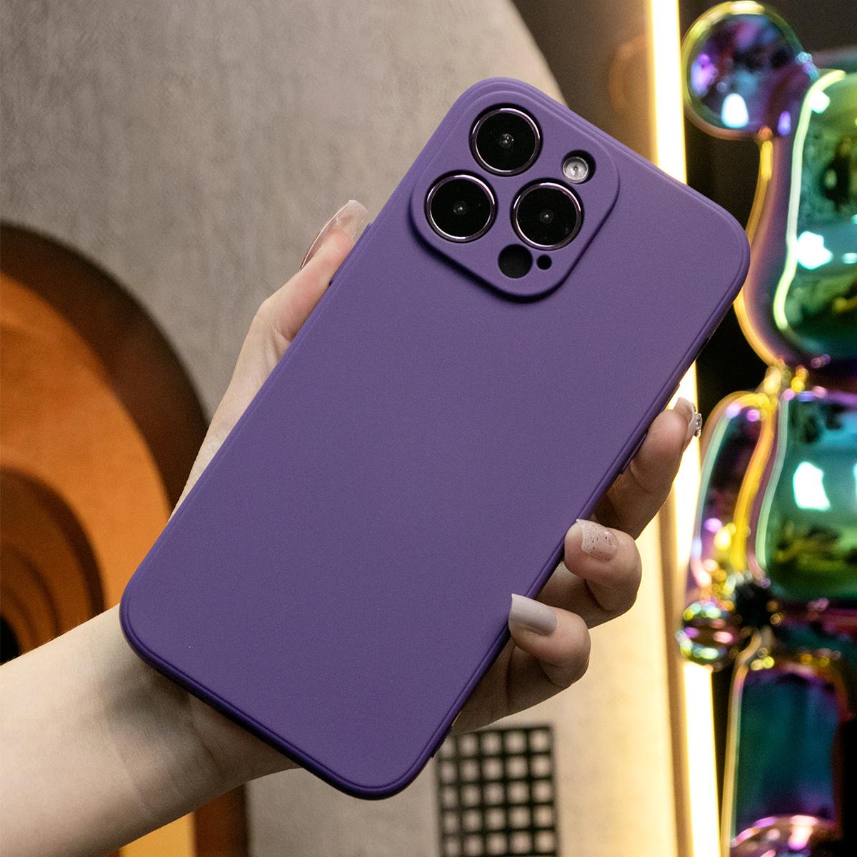 Square Liquid Silicone Matte Shockproof Phone Case For iPhone 16 15 14 13 12 11 XR XSMax X/XS Camera Protect Soft Cover