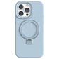 Strong Magnetic Kickstand Phone Case For iPhone 16 15 14 13 12 for MagSafe, Skin-friendly Liquid Silicone Shockproof with Microfiber Lining Full Cover