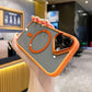 Crystal High Definition Clear Magnetic Phone Case For iPhone 16ProMax 16 15 14 13 12 11 Pro Max Plus Transparent HD Metal Len Protection Hardware Hard Full Cover