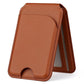 Strong Magnetic Leather Flip Wallet Card Bag Kickstand for Magsafe Holder For iPhone 16 15 14 13 12 For Samsung S25 S24 S23 Universal Phone Accessories
