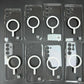 Crystal HD Clear Strong Magnetic Polycarbonate Ultra Hard Protective Shockproof Phone Case for Samsung S25 S25+ S25Ultra S24 S24+ S24Ultra S23Ultra - Precise Camera Cutouts Full Back Cover