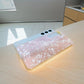 For Samsung S25Ultra S25 S24 S23 S22 S21 Note20 A16 A15 A14 A25 A24 A35 A34 A54 A55 Phone Case, Luxury Pearl Shell Pattern Acrylic Slim, Full Camera Protection Non-Yellowing Hard Cover