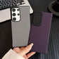 For Samsung S25Ultra S25+ S25 S24Ultra S24+ S24 Phone Case, Matte Cooling PC Frameless Leather Ultra Slim, Camera Protection Cover Hard Cover