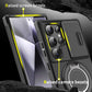 Heavy Duty Rugged Hybrid Armor 2 in 1 Slide Camera Lens Protective Phone Case for Samsung Galaxy S24 S25 Ultra A26 A36 A56