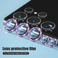 Glitter Camera Lens Protector Case 9H Tempered Glass Films Military-Grade Protection For Samsung S25 S25Plus S25Ultra S24Ultra S24 S24Plus S24FE