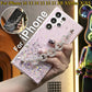 Glitter Star Sequin With Diamond Rhinestone Chain Phone Case For iPhone 16 15 14 13 12 11 XR XSMax X/XS Clear Soft TPU Back Cover