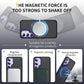 Two-tone Matte Transparent Anti-Dust Anti-Fall Bumper Shockproof Strong Magnetic Phone Case for Samsung S25Ultra S24 S23FE S23 A14 A15 A25 A35 A54 Bumper Hard Cover
