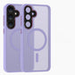 Premium Matte Metal Len Hardware Magnetic/Non Magnetic Phone Case, Camera Lens Protection PC Hard Cover, With Shockproof Anti-Fall Bumper For Samsung S25Ultra S25+ S25 Full Cover