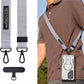 Anti-Fall Heavy Duty Protection Shockproof Magnetic Phone Case Kickstand With Long Wristband for Samsung S25Ultra S24 A06 A05 A16 A15 A14 A25 A25 A35 A36 A55 A54 Lanyard Bumper Hard Cover