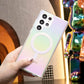 For Samsung S25Ultra S25 S24FE S24 S23 S22 Plus Ultra ZFlip6 ZFold6 5 4 3 Case, Clear Laser Colorful Magnetic, Glitter Luxury Elegant Case Camera Protection Shockproof Hard Cover